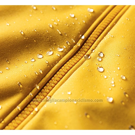 2019 Abbigliamento Ciclismo La Passione Giallo Grigio Manica Lunga e Salopette